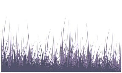 grass silhouette, grass black and white, dry grass vector