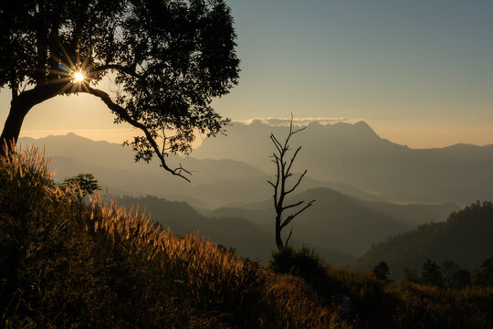 Landscape, Doi Luang Chiang Dao, Chiang Mai province in Thailand.