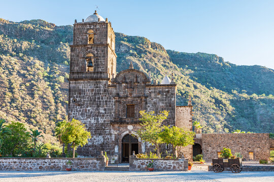 The San Francisco Mission in San Javier.