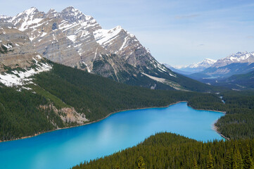 Obraz premium lake louise banff national park