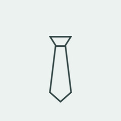 necktie vector icon illustration sign 