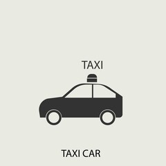 taxi vector icon illustration sign 