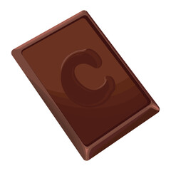 chocolate square design