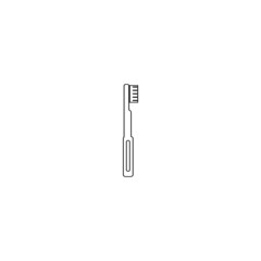  toothbrush icon design illustration