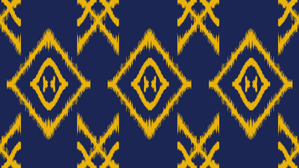 Fototapeta na wymiar Traditional tribal or Modern native thai ikat pattern. Geometric ethnic background for pattern seamless design or wallpaper.