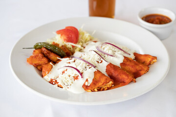 enchiladas potosinas