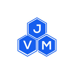 JVM letter logo design on White background. JVM creative initials letter logo concept. JVM letter design. 