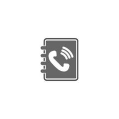 Phone icon logo design template vector