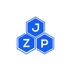 JZP letter logo design on White background. JZP creative initials letter logo concept. JZP letter design. 