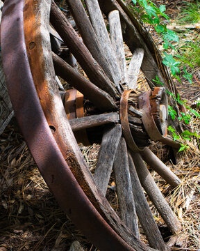 Old Wagon Wheel New Mexico
