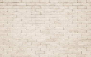 Beige brick wall texture background. Brickwork and stonework flooring backdrop interior design home decoration.