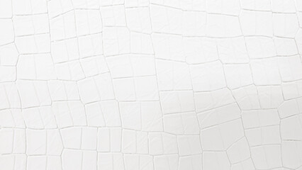 Naklejka premium white leather texture background. copy space for image or text