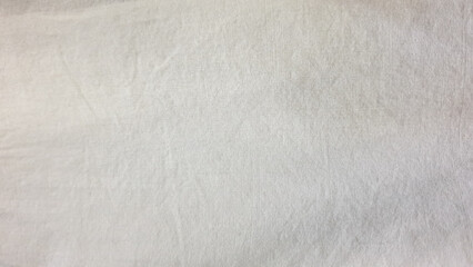 Fototapeta na wymiar soft white cotton cloth fabric texture for background