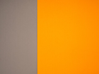 Gray and an orange paper color for the background