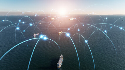 船舶とネットワーク　海上通信