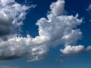 Obraz premium 青空と雲