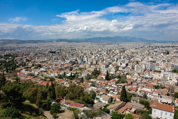 Fototapeta premium アテネ・アクロポリスから眺めるアテネ市街