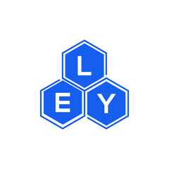 LEY letter logo design on White background. LEY creative initials letter logo concept. LEY letter design. 