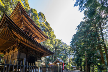 Fototapeta premium 日龍峯寺境内多宝塔