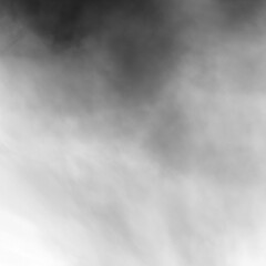 simple smoke on black background for background