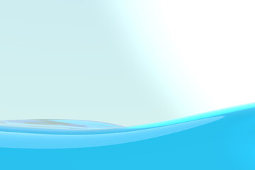 Fototapeta premium ゆれる水面 The water's surface