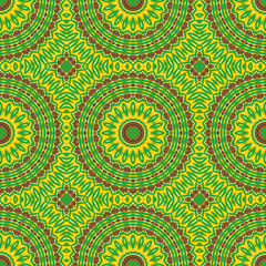 Obraz premium Abstract ornament background, seamless pattern.
