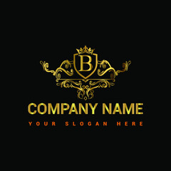 Luxury latter logo for company 