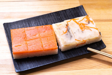鱒寿司と鰤寿司