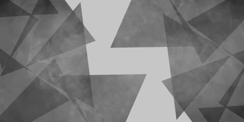 Triangle black and gray abstract background. Geometric shapes composition.