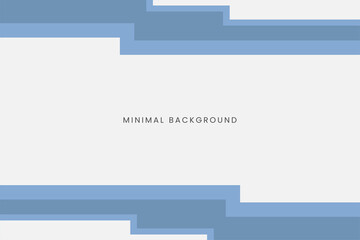 Simple blue pastel business presentation banner design on white color background. Suitable for web header, corporate, institution, party, festive, seminar, poster, flyer.