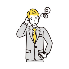 人物イラスト　線画