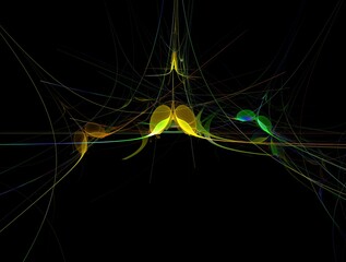 Imaginatory fractal abstract background Image