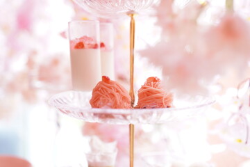 桜のアフタヌーンティー
