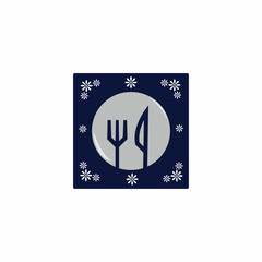 fork and spoon restaurant logo vector template Part 2