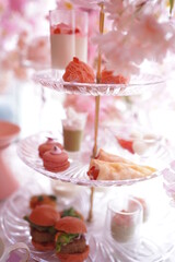 桜のアフタヌーンティー