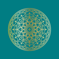 mandala vector template image