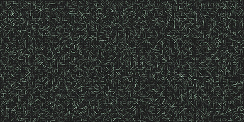 Fototapeta premium Abstract Green Random Short Lines Background Design, Pattern in Editable Vector Format