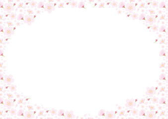 桜のフレーム