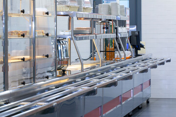 distribution line in the dining room