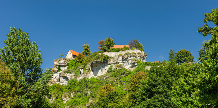 Burg Pottenstein in der Fr&auml;nkischen Schweiz