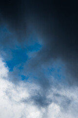 Spring sky after a thunderstorm