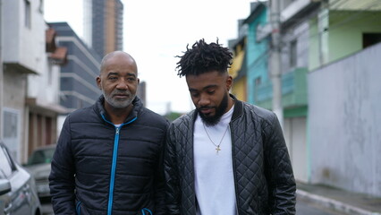 A parent giving life advice to adult son in 20s