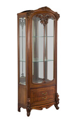 Brown wardrobe classic wooden furniture