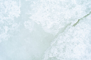 water drops on the surface