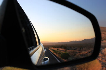 Desert in the mirror