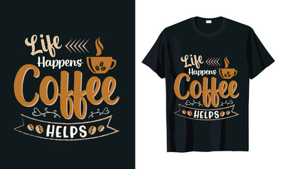 Coffee T-shirt Design