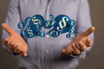 Viele Paragraphenzeichen.