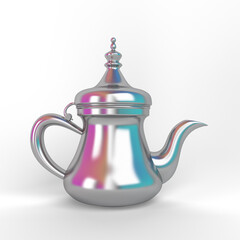 Cartoon Eid Teapot