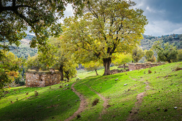 old house at the mountain
