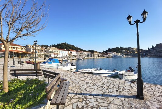 sivota city greece tourist resort by teh sea